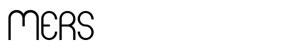 Mers font preview